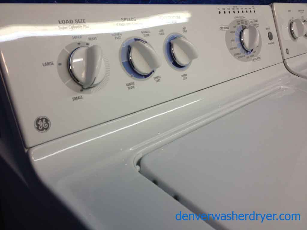 Delightful GE Washer/Dryer, Matching Set