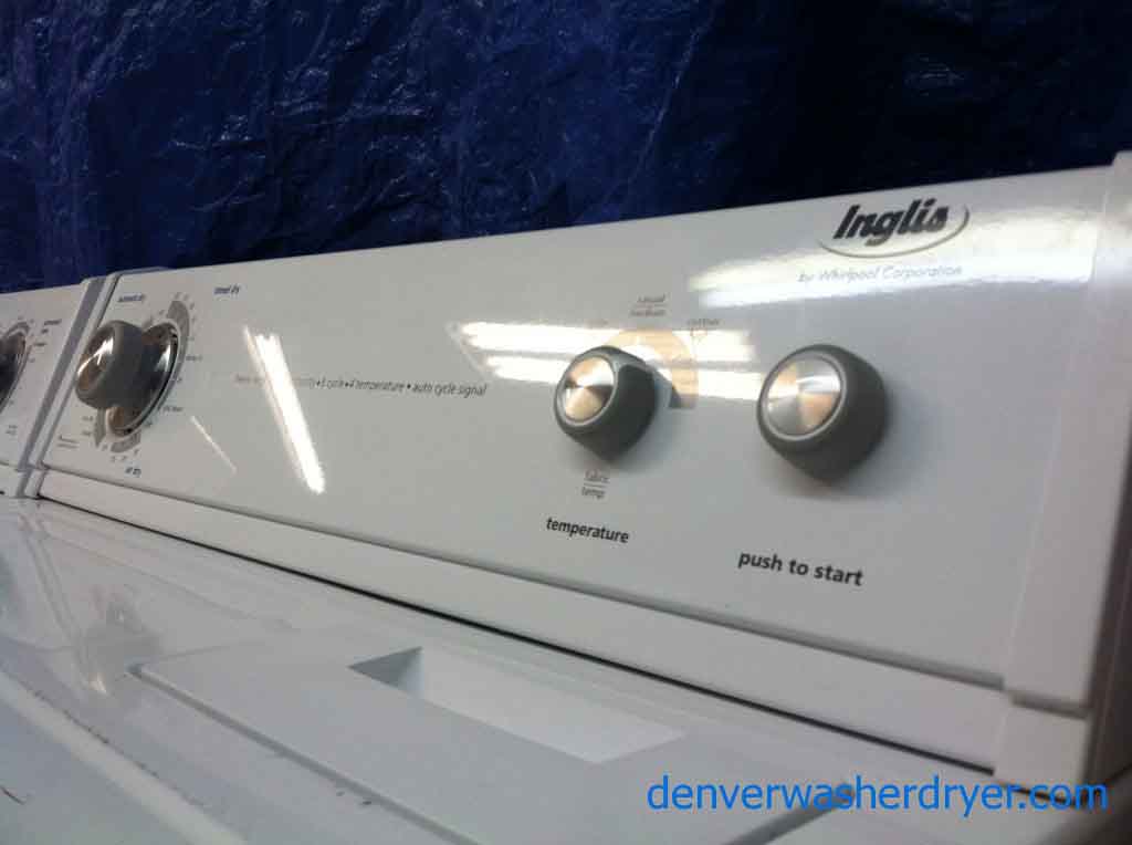 Incredible Inglis (By Whirlpool) Washer/Dryer Set