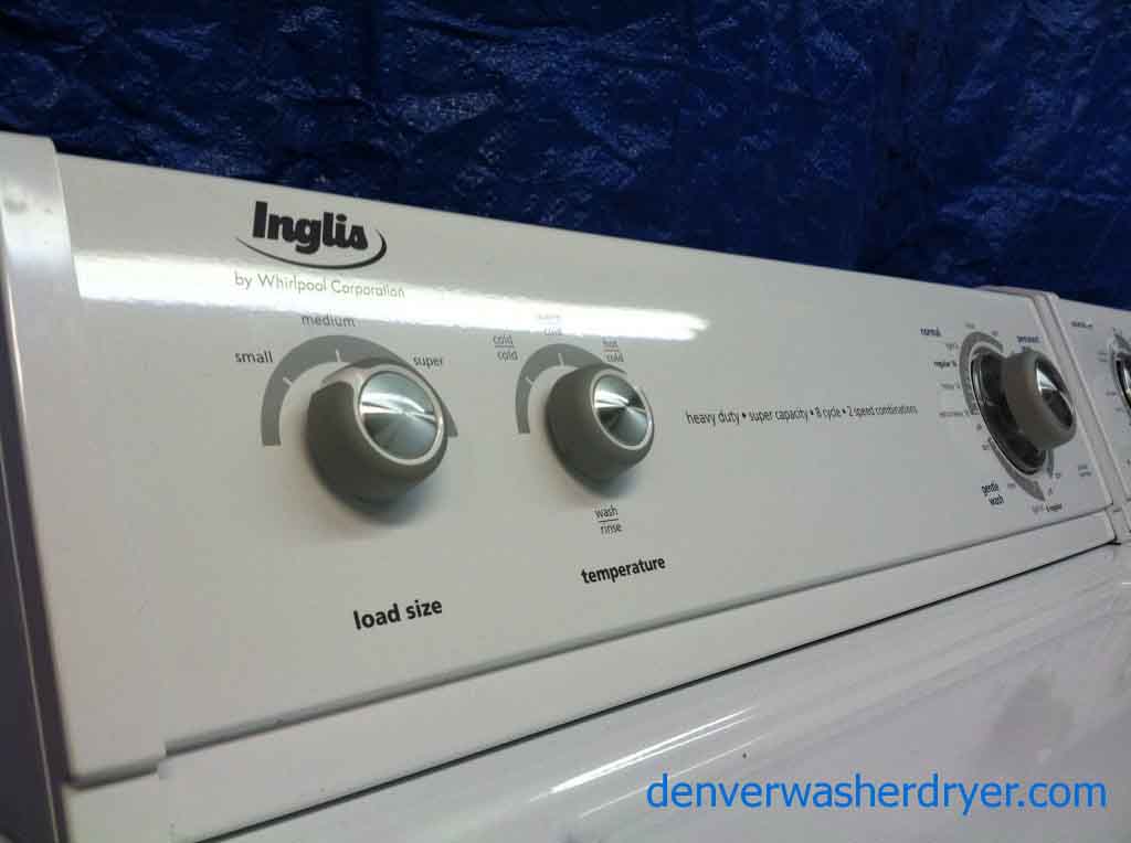 Incredible Inglis (By Whirlpool) Washer/Dryer Set