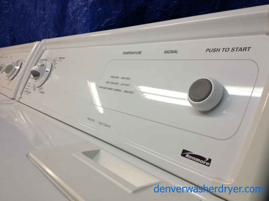 Beautiful Kenmore Washer and Dryer