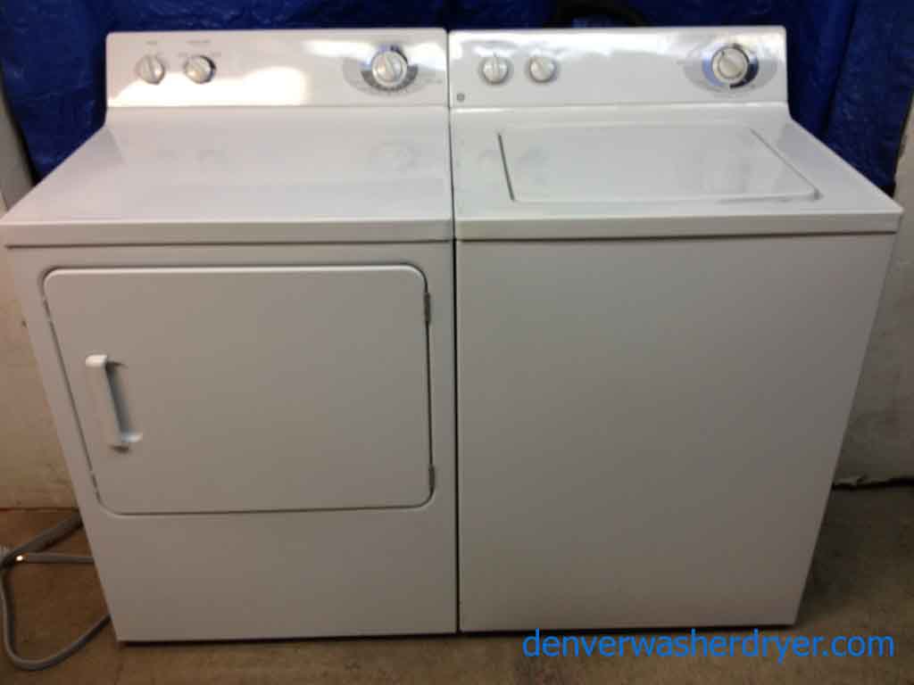 Delightful Matching GE Washer/Dryer Set