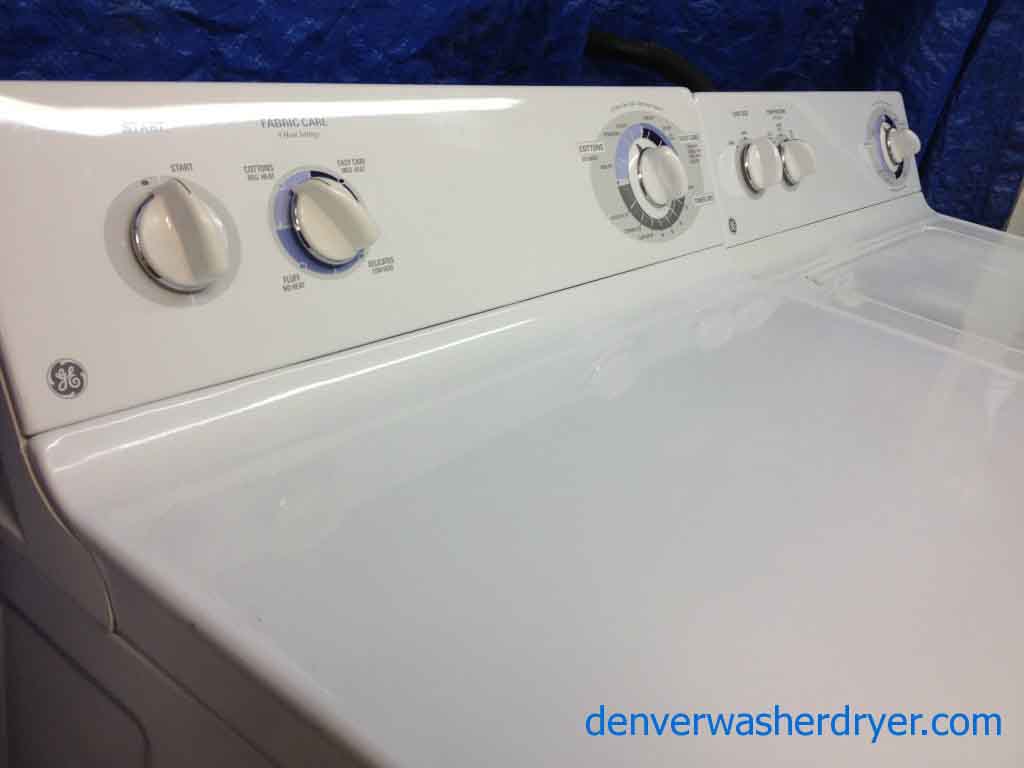 Delightful Matching GE Washer/Dryer Set