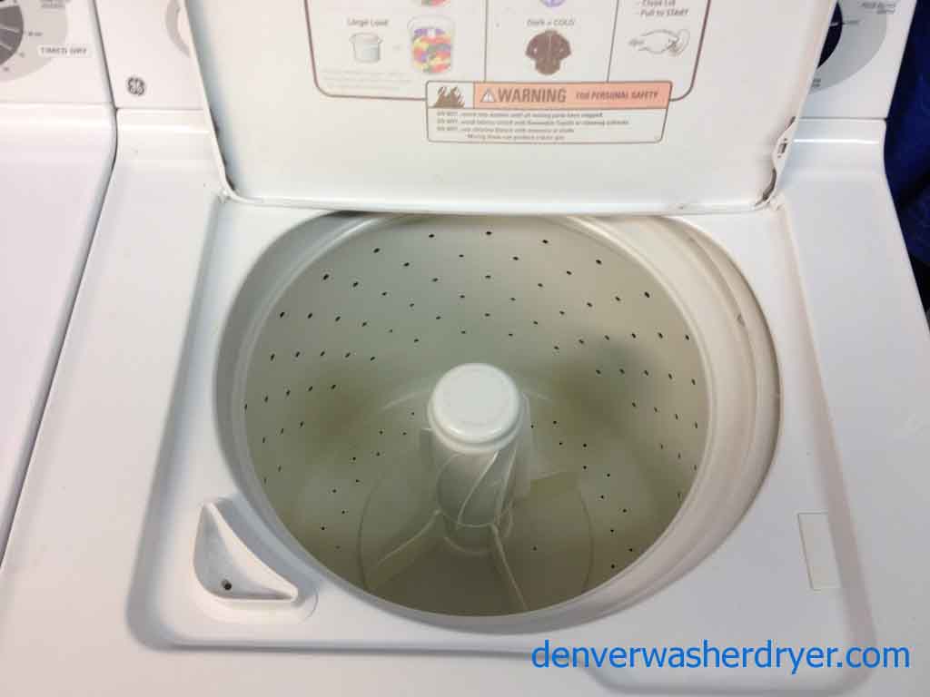 Delightful Matching GE Washer/Dryer Set