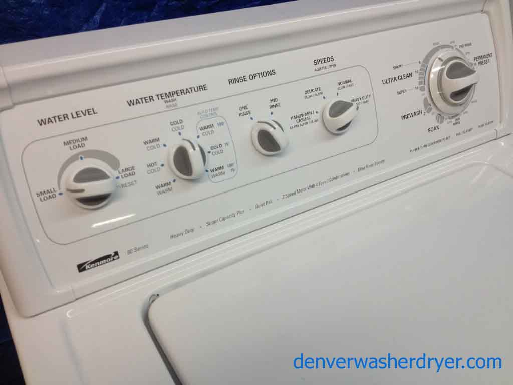 Kenmore 80 Series Washer/Dryer