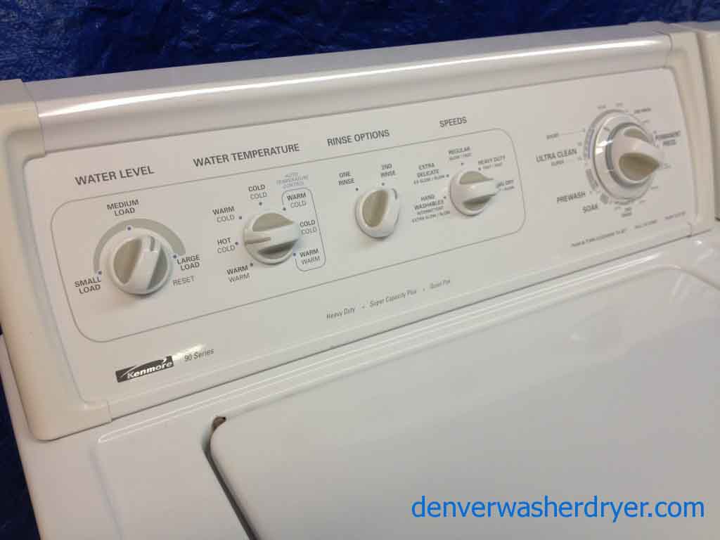 Kenmore 90 Series Washer/Gas Dryer