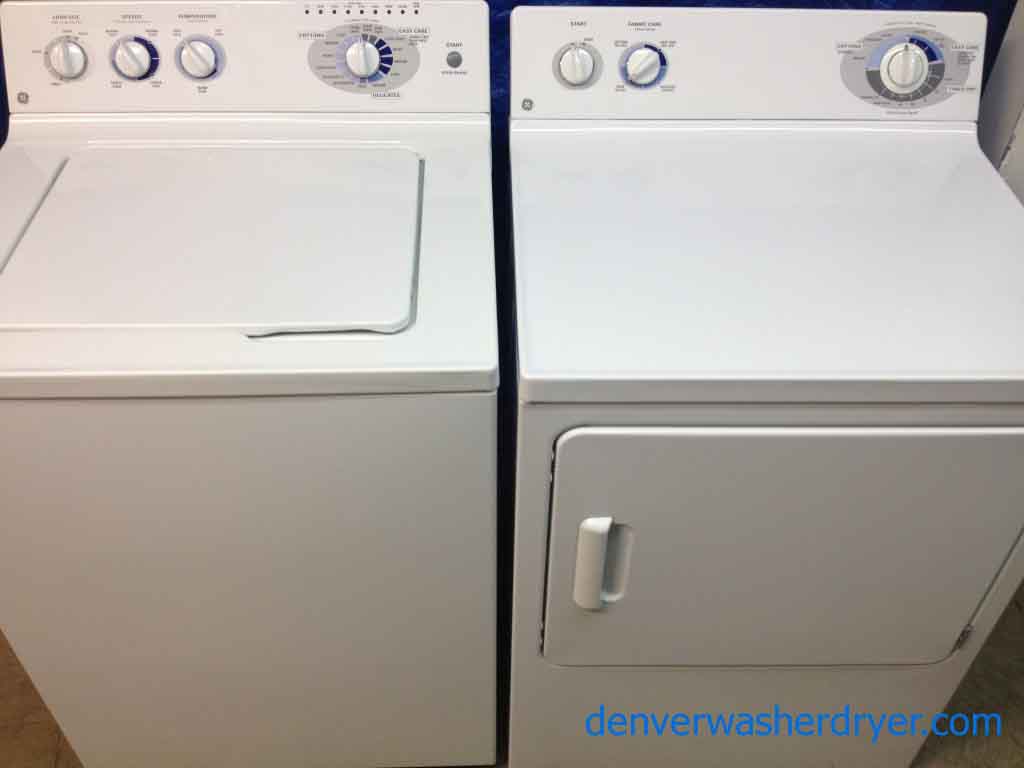 GE Washer/*GAS* Dryer