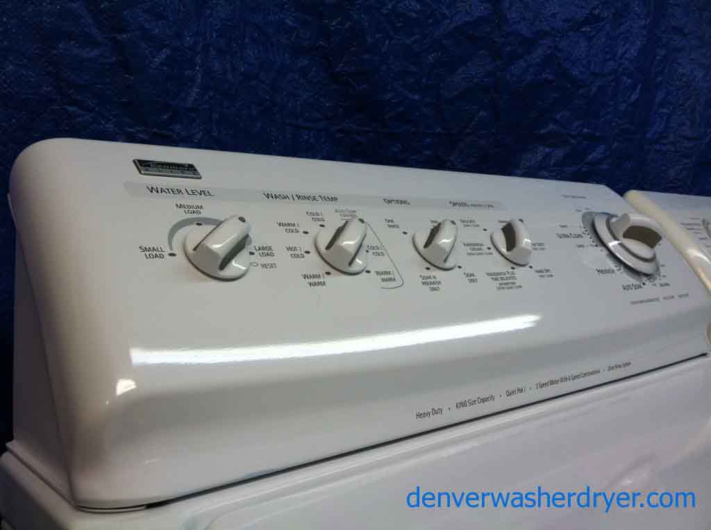 Red Hot Kenmore Washer/Dryer Set