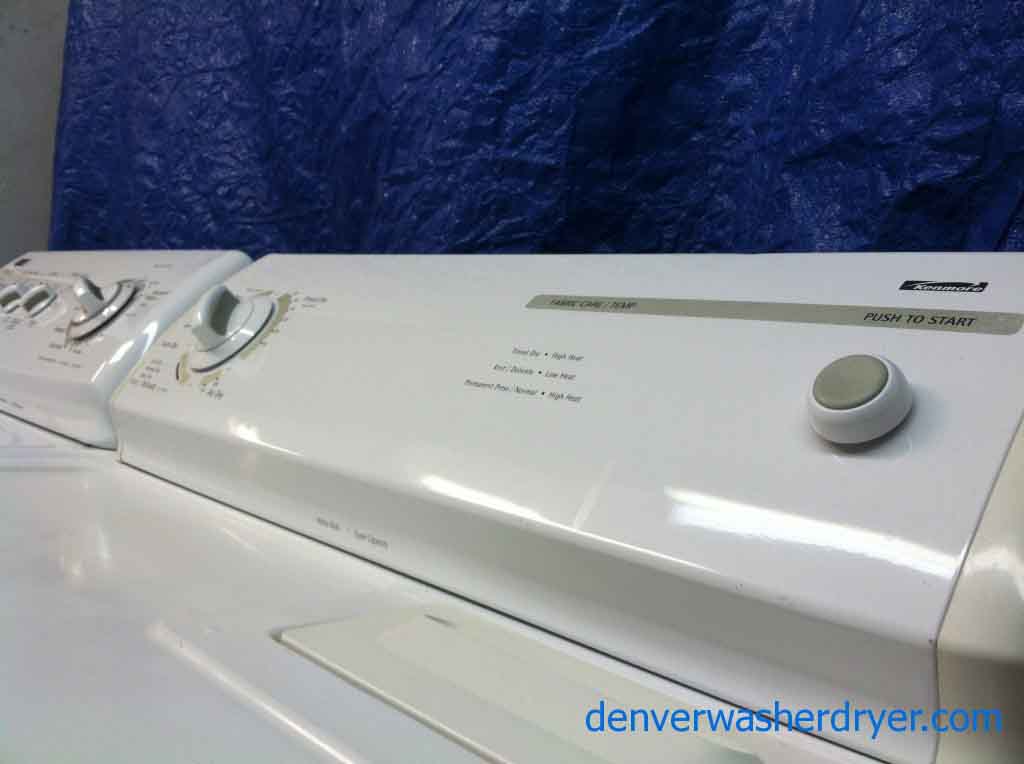 Red Hot Kenmore Washer/Dryer Set