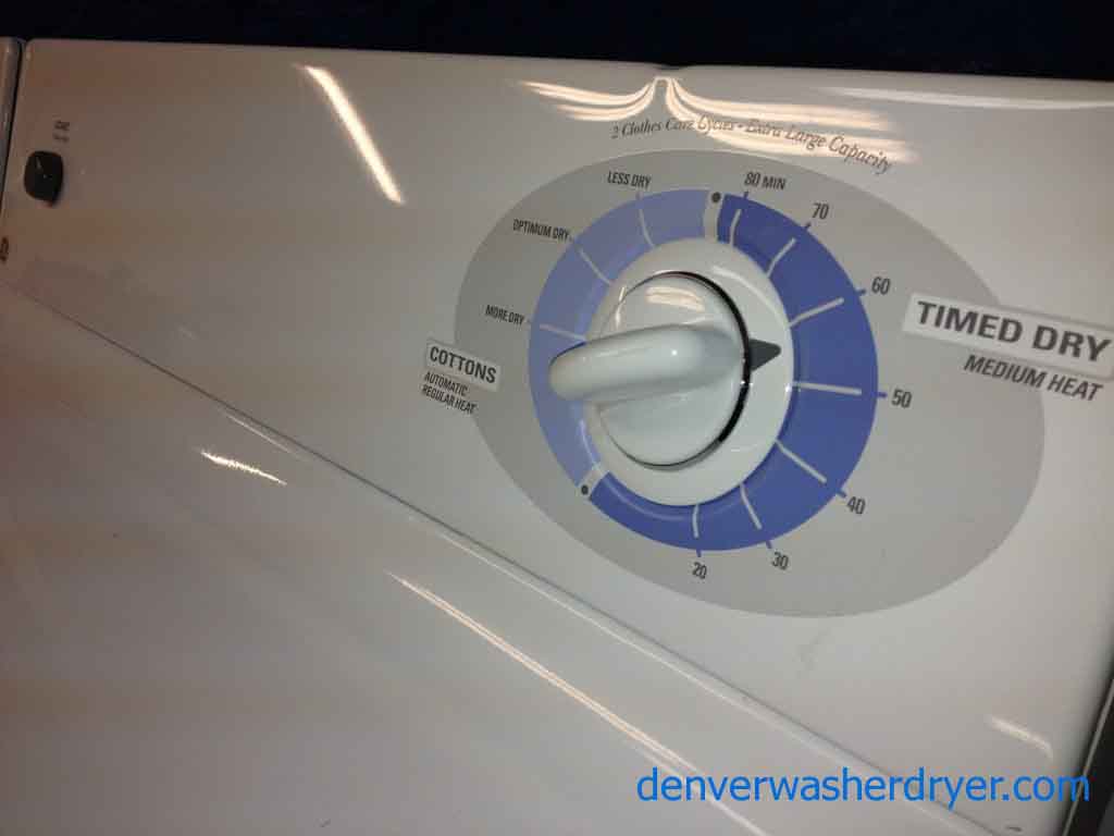 Simple & Elegant GE Washer/Dryer, Matching Set!
