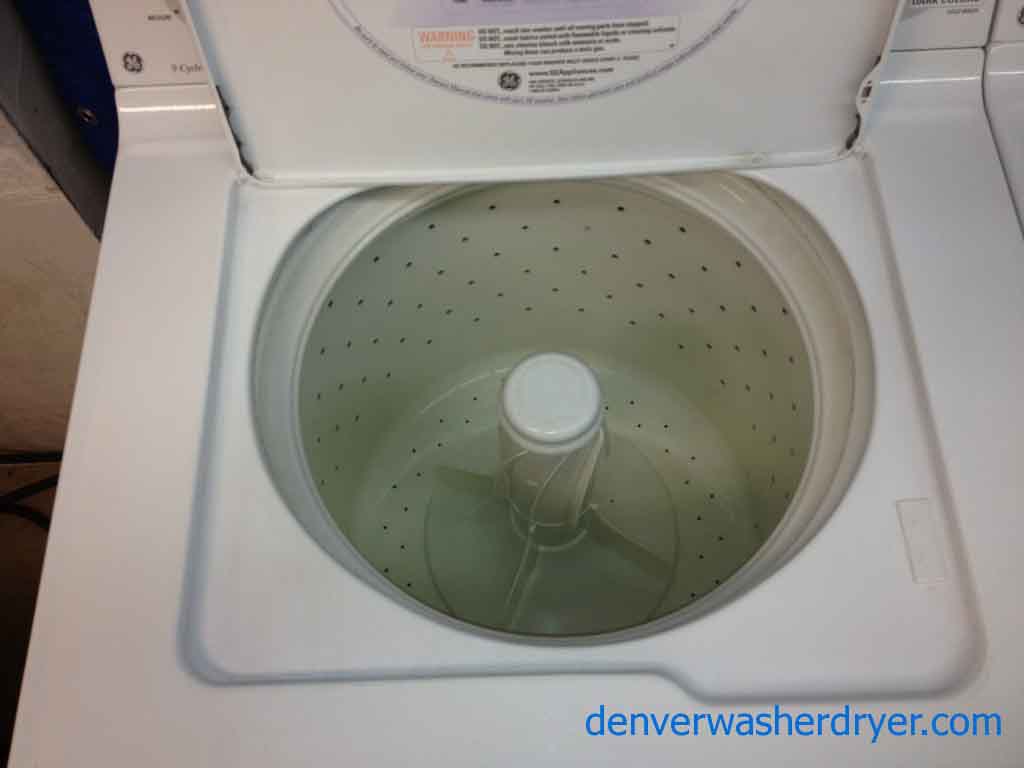 Simple & Elegant GE Washer/Dryer, Matching Set!