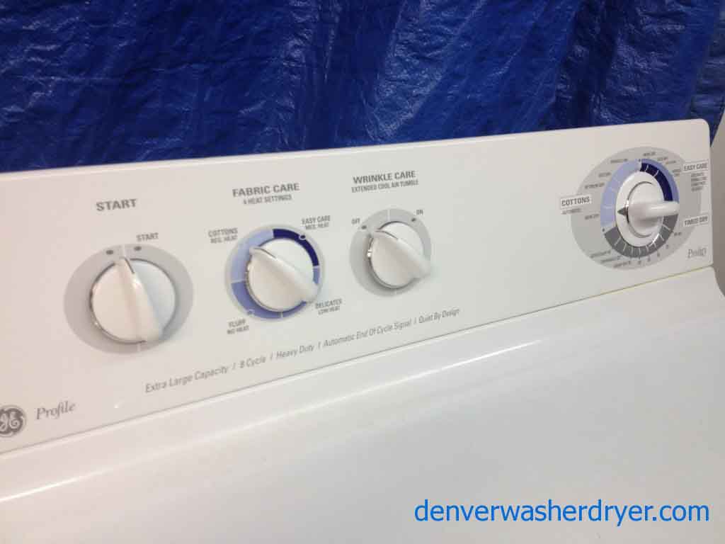 GE Profile Washer/Dryer “Prodigy” Edition