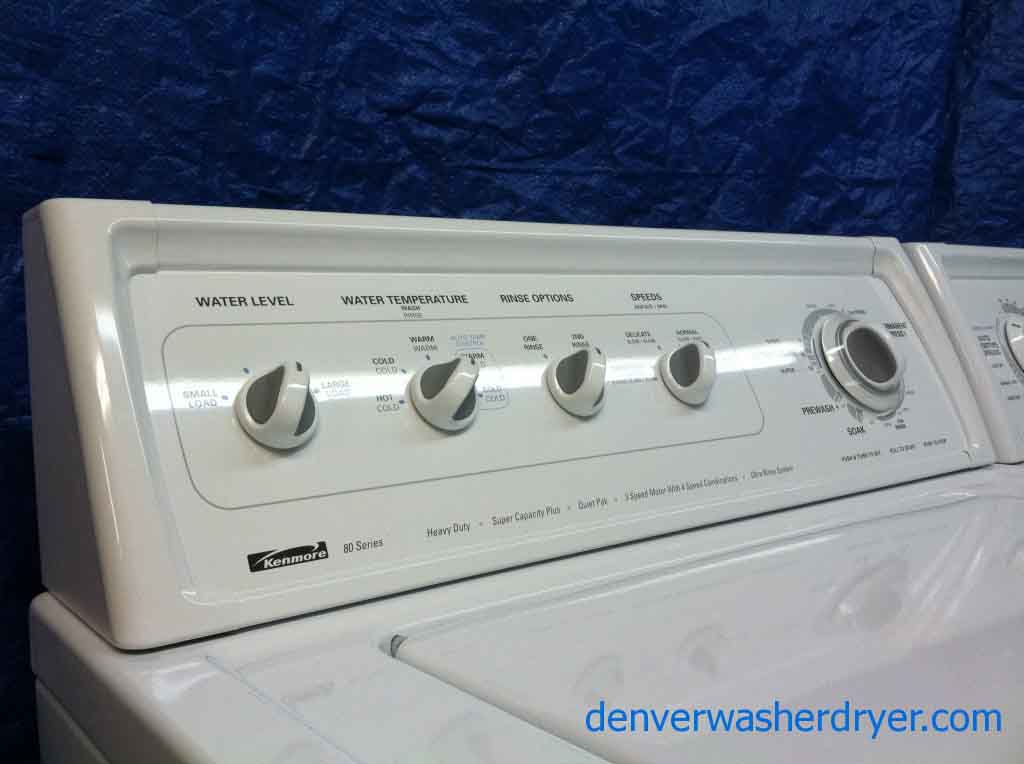 Breathtaking Kenmore 80 Series Washer/Dryer