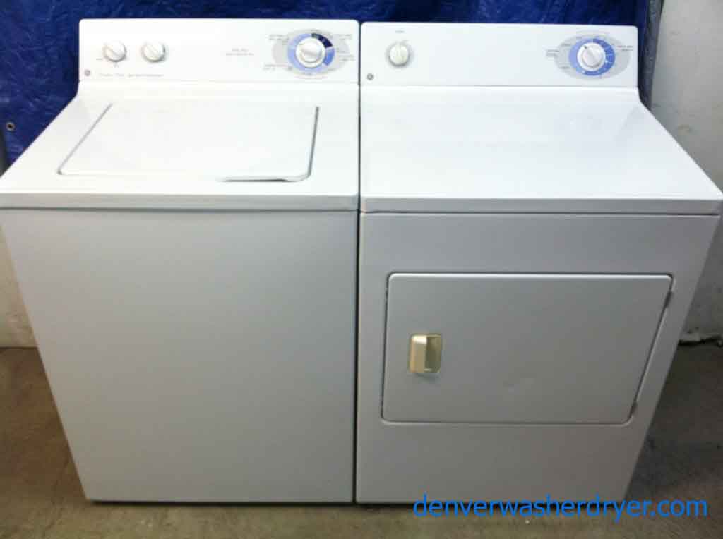 Delightful GE Washer/Dryer Set