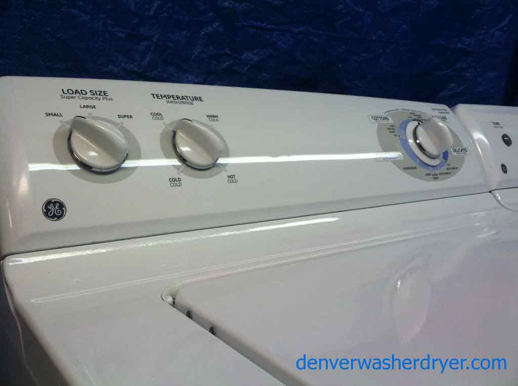 Steller GE Washer/Dryer Set
