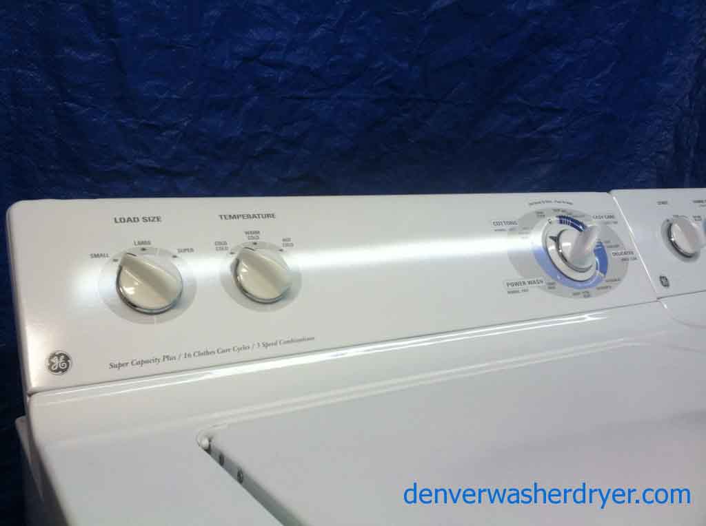Dazzling GE Washer/Dryer Set