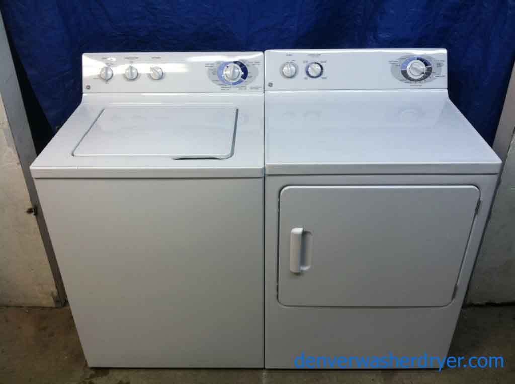 Super-Sweet GE Washer/Dryer Set