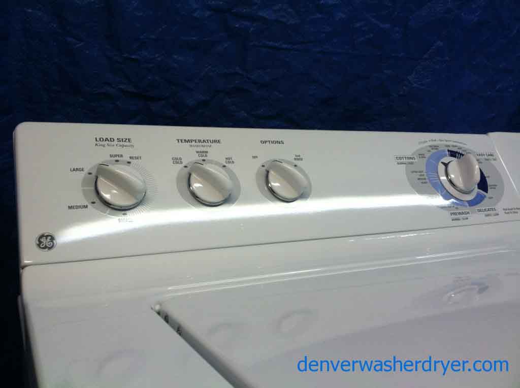 Super-Sweet GE Washer/Dryer Set