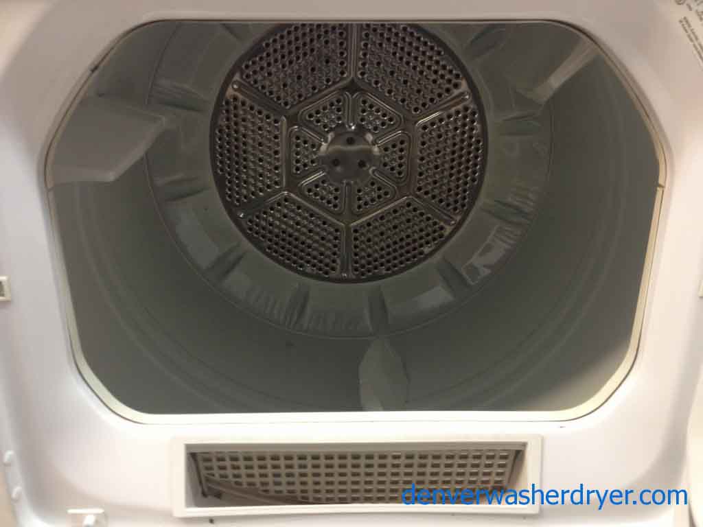 GE Top-Load W/D, Fully Loaded