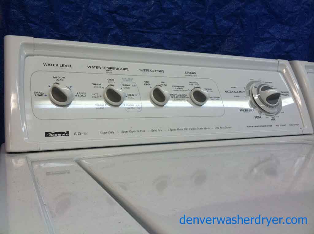 Kenmore 80 Series Washer/Dryer