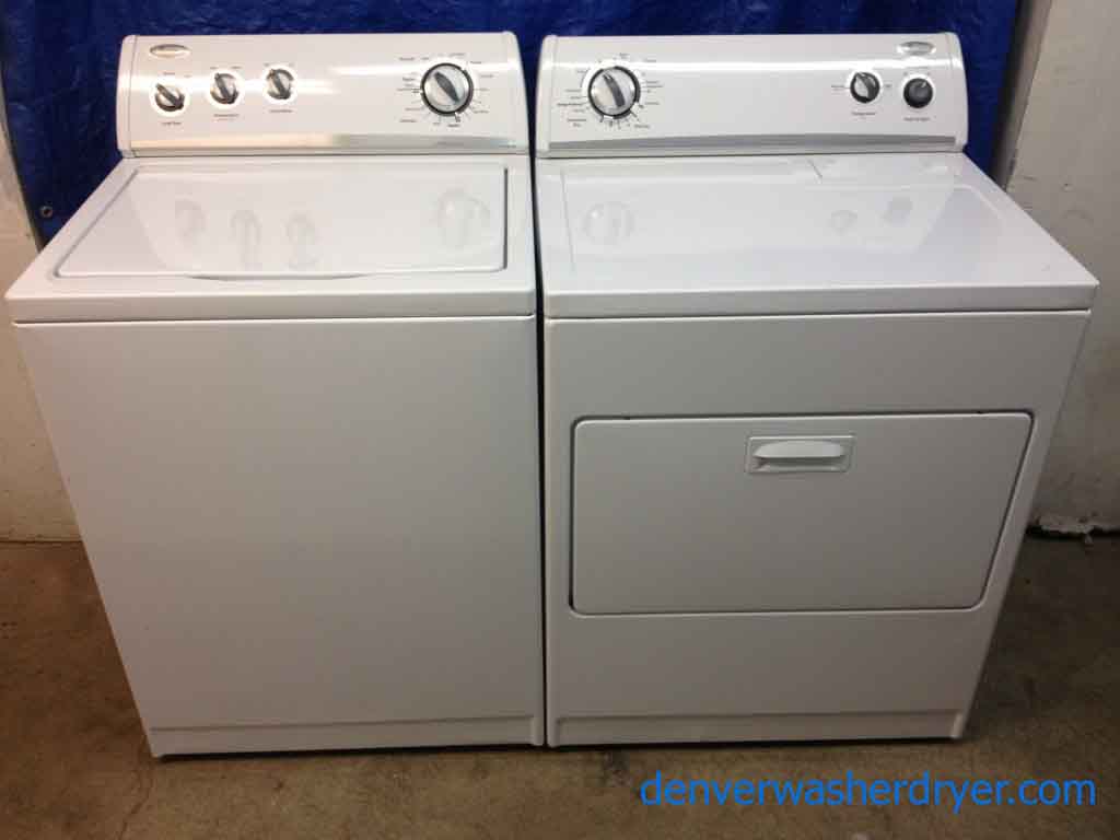 Beautiful Whirlpool Washer/Dryer, Matching Set