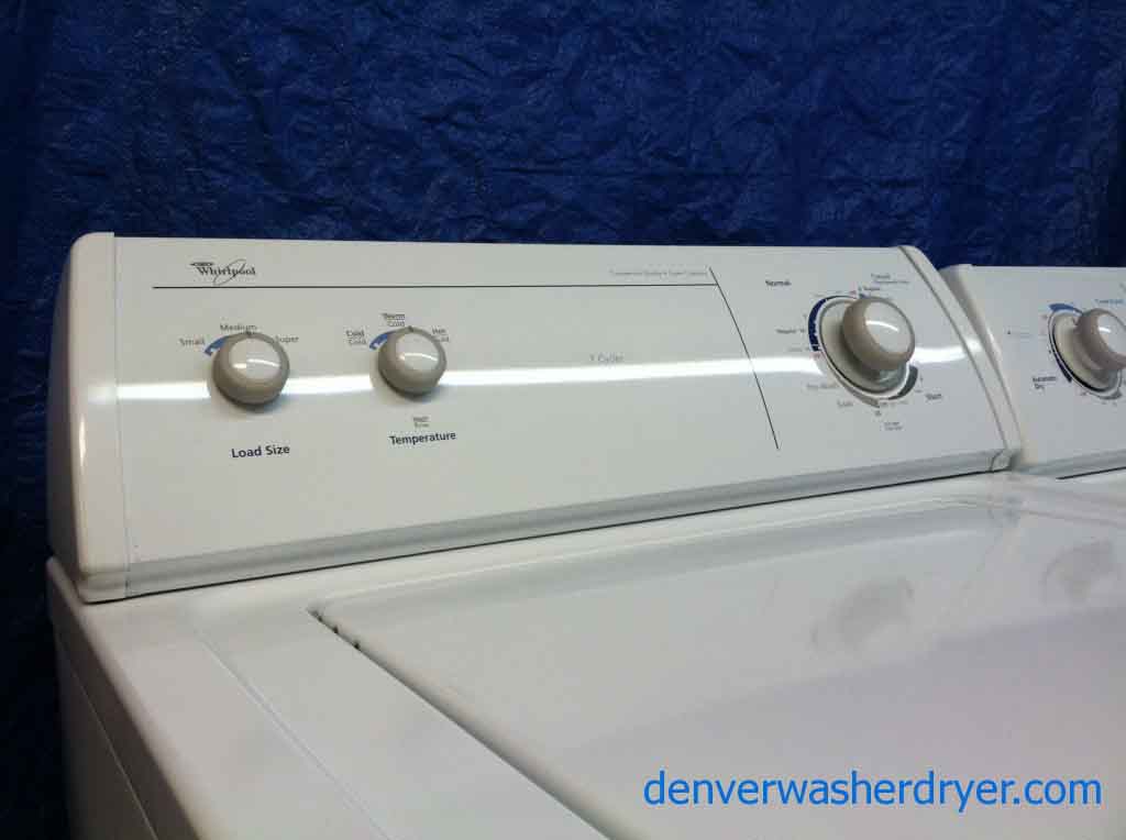 Reliable Whirlpool Matching Washer/Dryer Set