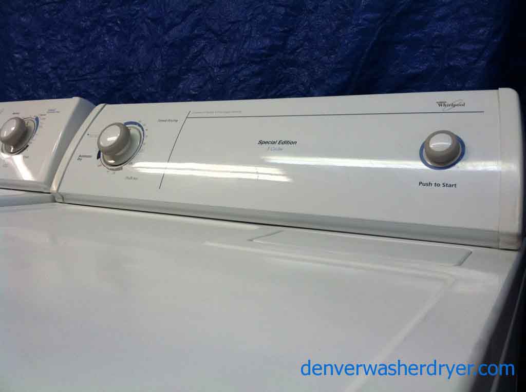 Reliable Whirlpool Matching Washer/Dryer Set