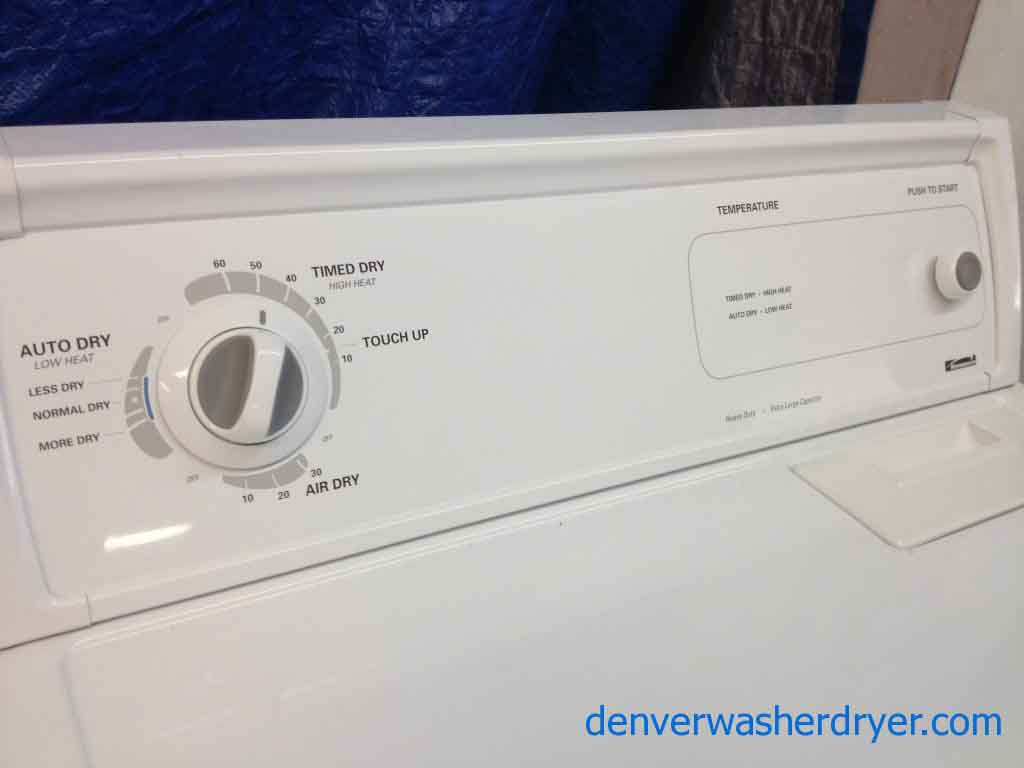 Kenmore Washer/Dryer, solid and simple