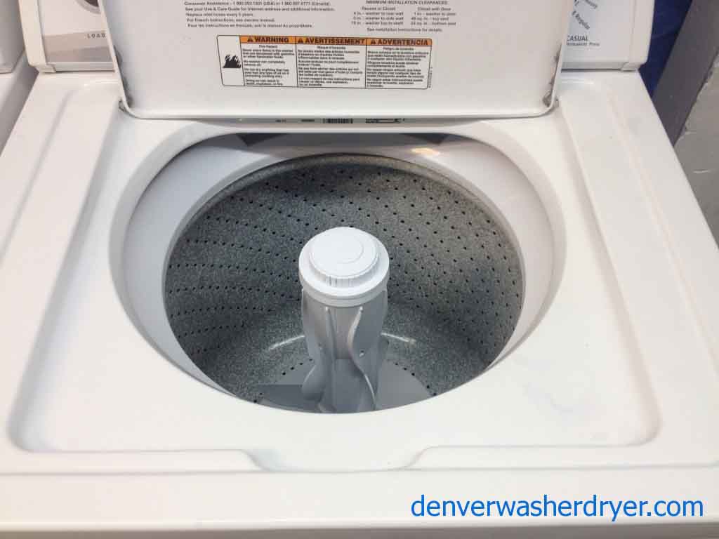 Whirlpool Washer/Dryer, simple and solid.