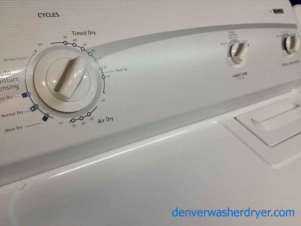 Dazzling Kenmore Washer/Dryer Set