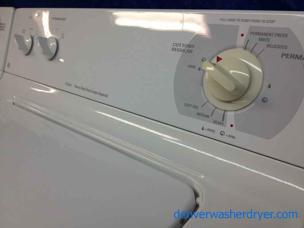 Large Images for Reliable GE Matching Washer/Dryer Set 759