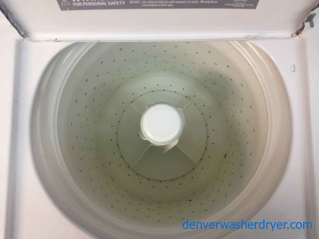 Reliable GE Matching Washer/Dryer Set