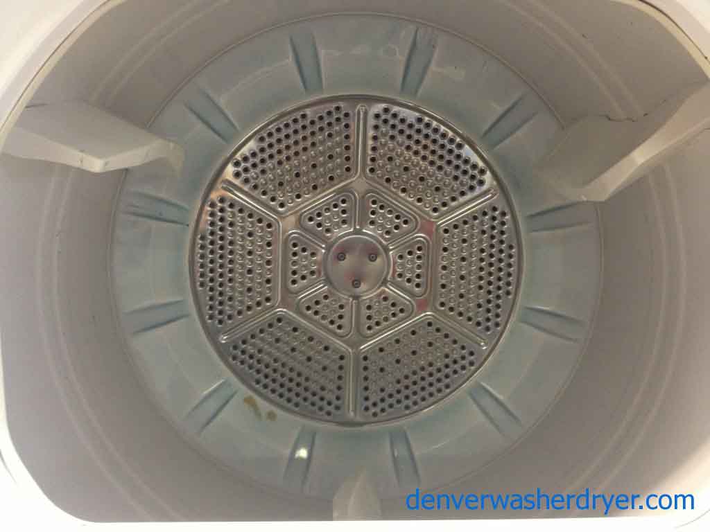 Reliable GE Matching Washer/Dryer Set