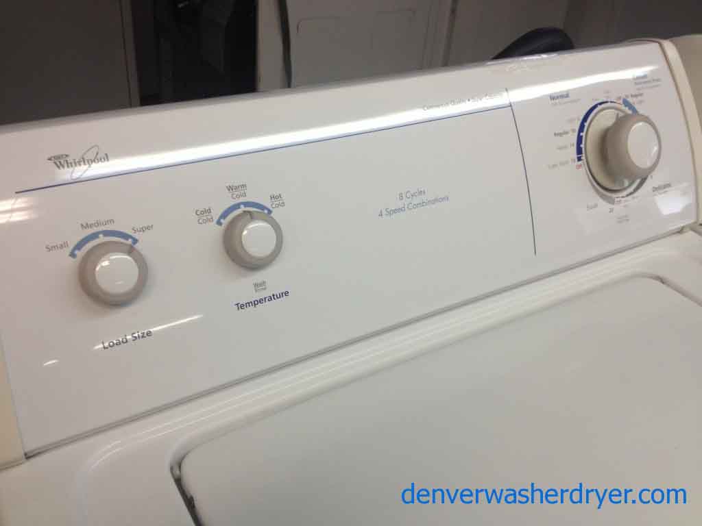 Whirlpool Commercial Quality Washer/Dryer