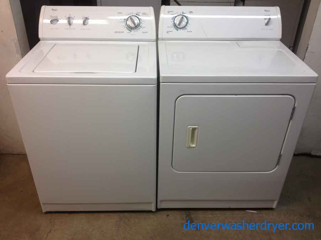 Sweet Whirlpool Washer/Dryer, Matching Units