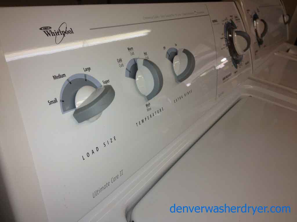 Sweet Whirlpool Washer/Dryer, Matching Units
