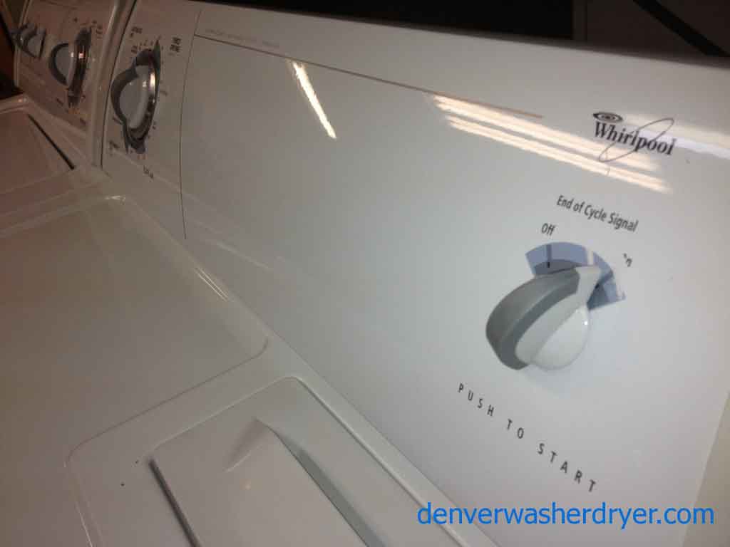 Sweet Whirlpool Washer/Dryer, Matching Units
