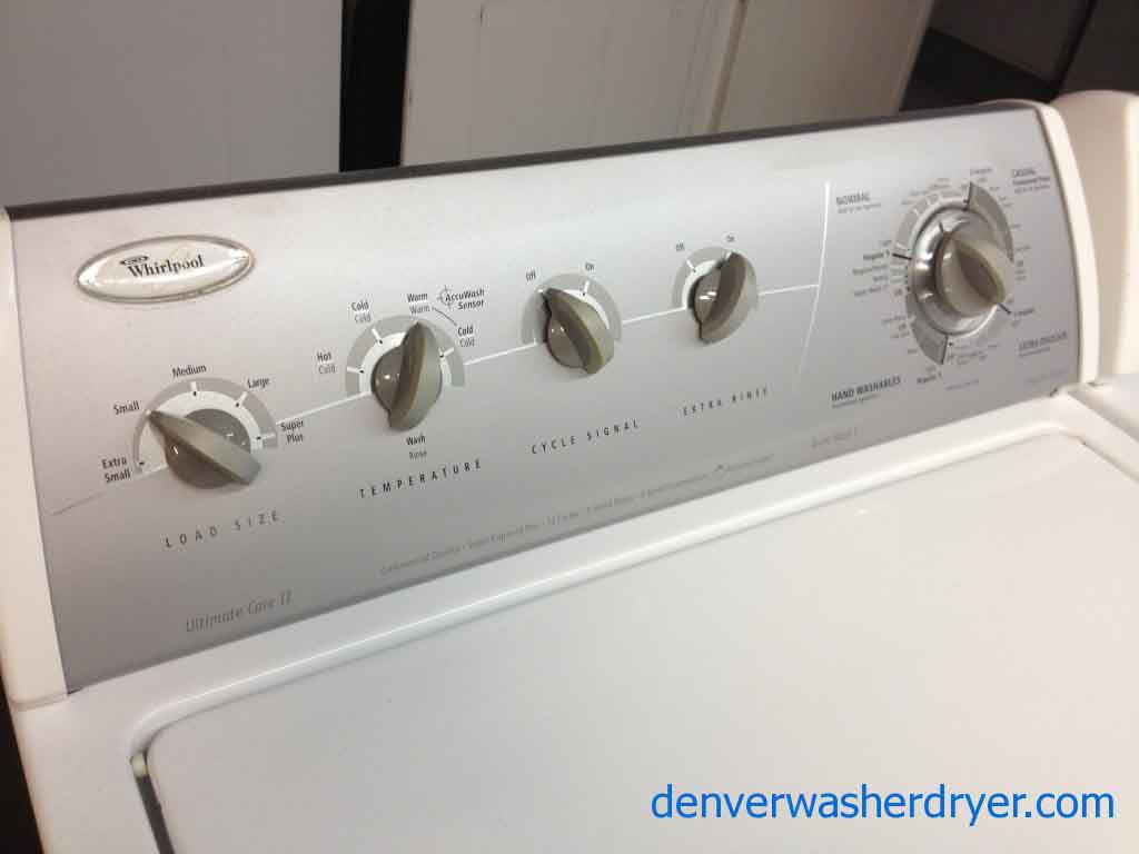 Whirlpool Ultimate Care II Washer/Dryer