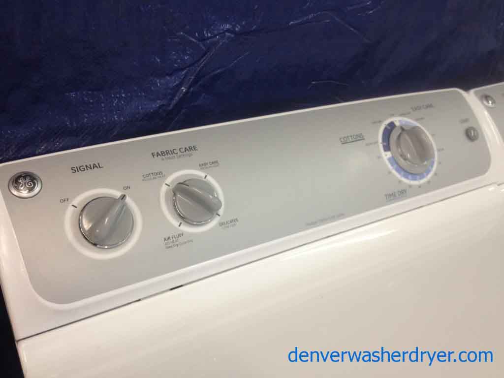 GE Washer/Dryer, Newer, HE