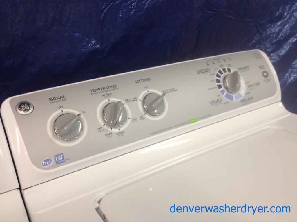 GE Washer/Dryer, Newer, HE