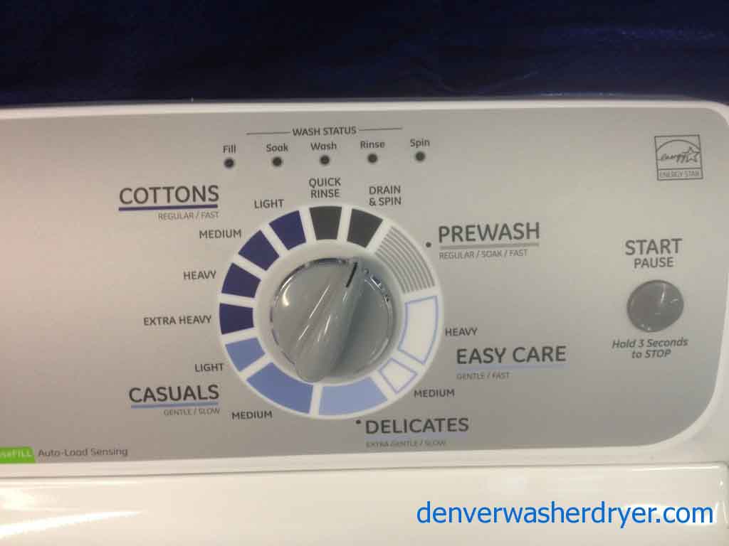 GE Washer/Dryer, Newer, HE