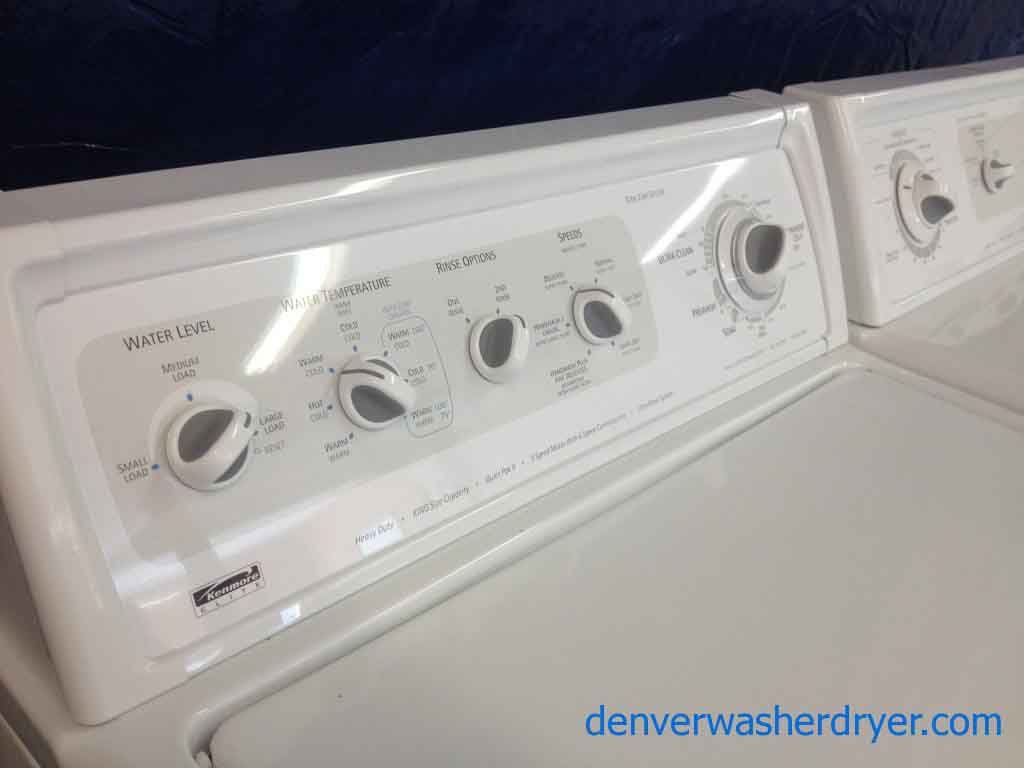 Kenmore Elite Washer/Dryer Set