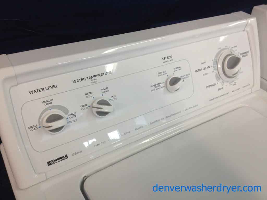 Kenmore 70 Series Washer/Dryer Set