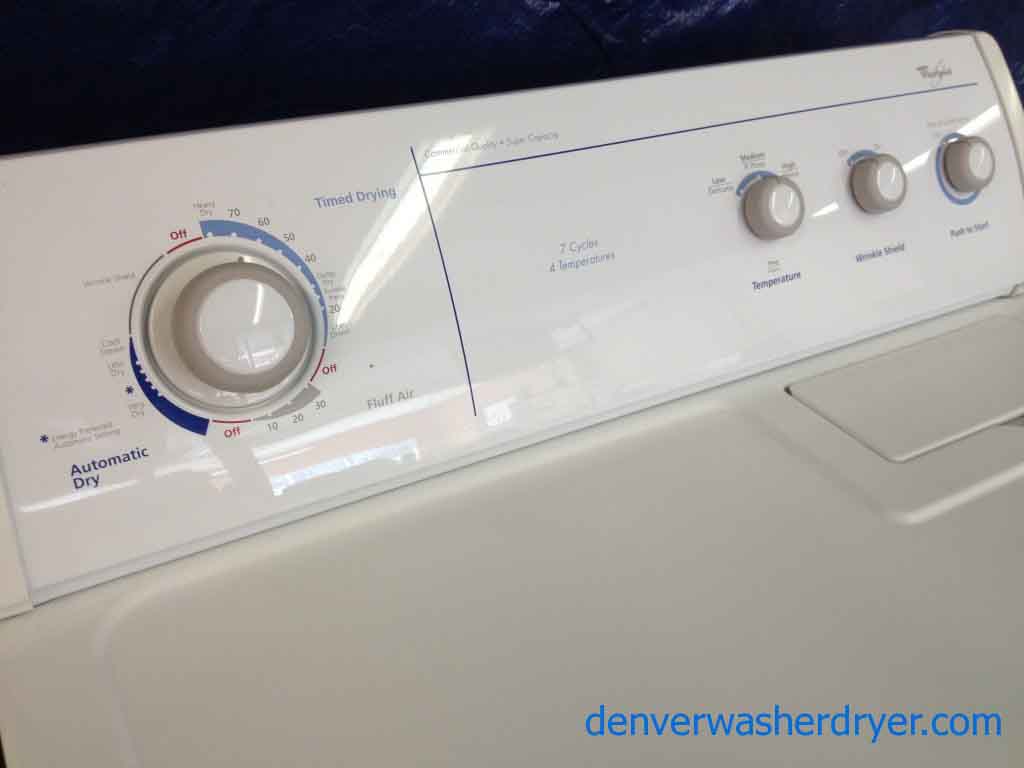 Large Images for Whirlpool Commercial Quality Set Ultimate Care II 829