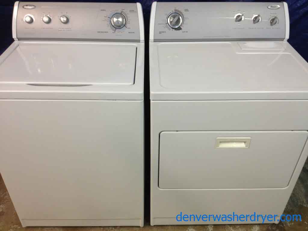 Whirlpool Ultimate Care II Washer/Dryer Set, recent models