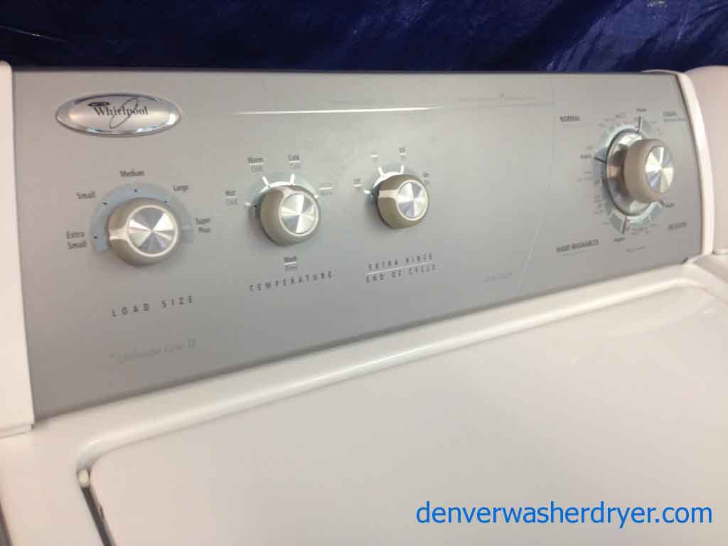 Whirlpool Ultimate Care II Washer/Dryer Set, recent models