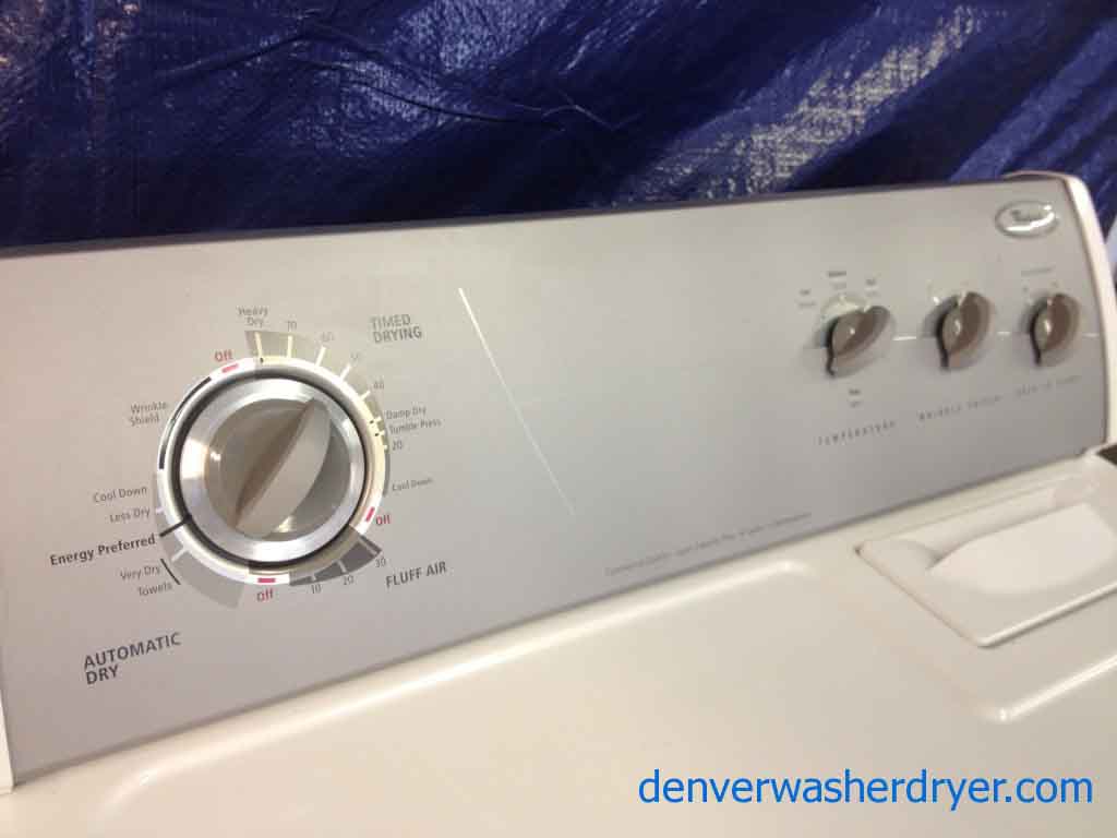Whirlpool Ultimate Care II Washer/Dryer Set, recent models