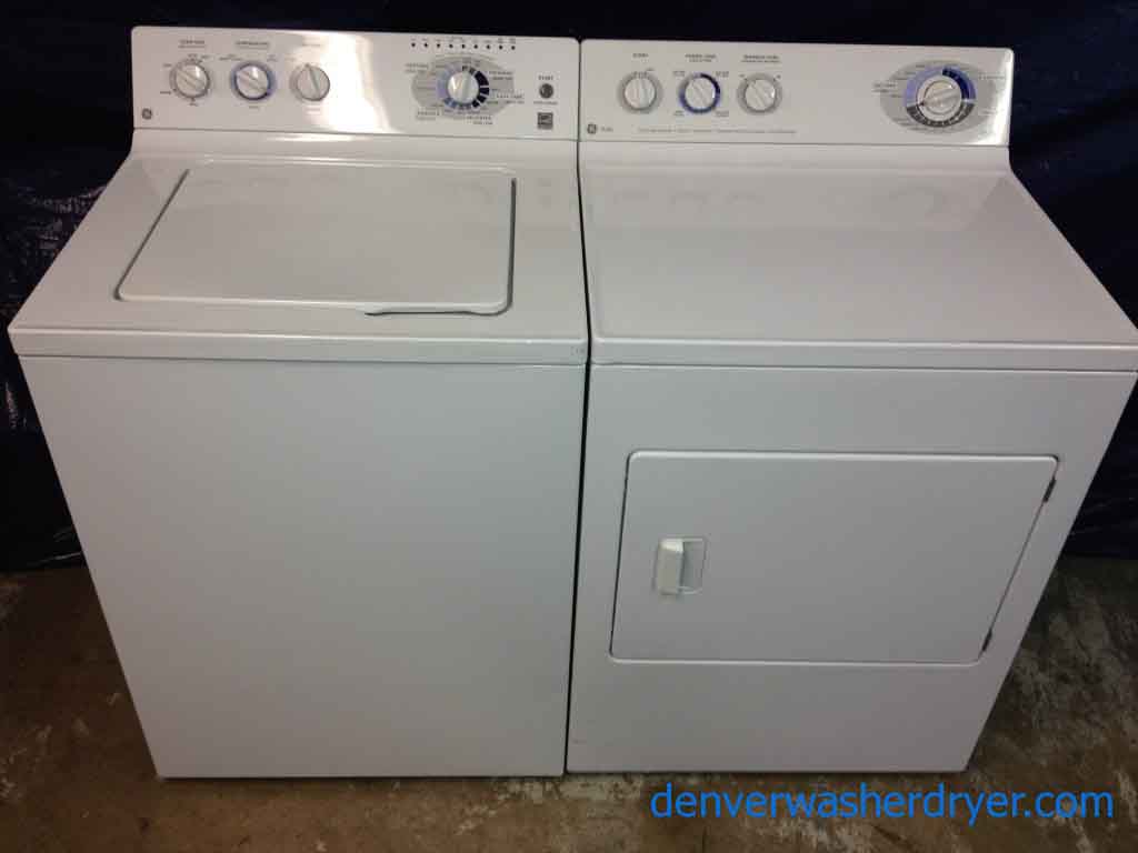 High End GE Washer/Dryer, Great Condition