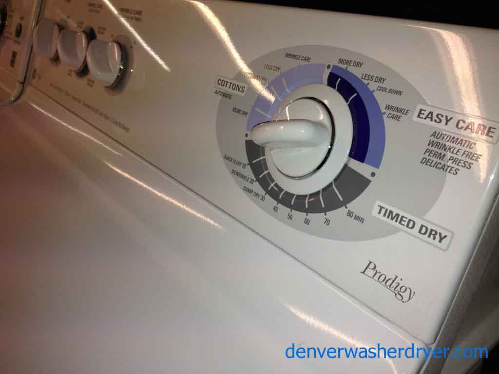 High End GE Washer/Dryer, Great Condition