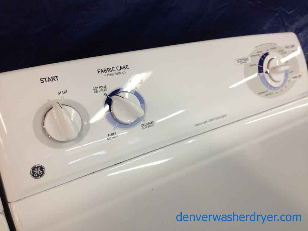 GE Washer/Dryer, recent models