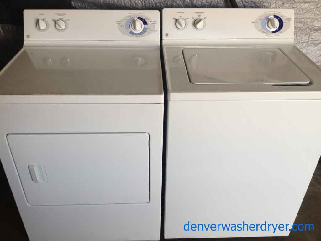 GE Washer/Dryer, simple and elegant